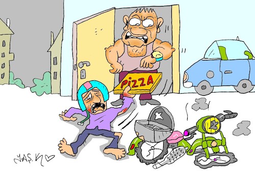 Cartoon: Is it hot (medium) by yasar kemal turan tagged is,it,hot