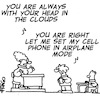 Cartoon: Head in the clouds at school (small) by fragocomics tagged school,education,educational