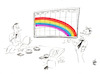 Cartoon: Rain Chart (small) by helmutk tagged business