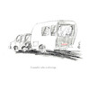 Cartoon: Self driving car (small) by helmutk tagged technology