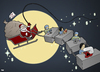 Cartoon: Merry Christmas (small) by Tjeerd Royaards tagged christmas,china,labor,workers,santa,apple,disney