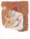 Cartoon: Weihnachtsmann Sauna Tätowierun (small) by woessner tagged weihnachtsmann,sauna,nikolaus,weihnachten,tätowierung,tatoo,wellness,erholung,resort,mütze,wärme,hitze