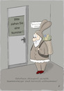 Cartoon: Quereinsteiger 2- Osterhase (small) by Gabi Horvath tagged rollentausch,fachkräftenangel,quereinsteiger,seiteneinsteiger,ostern,osterhase