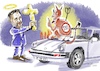 Cartoon: sakro sankt (small) by Rudissketchbook tagged tempo,130,auto,autobahn,geswchwindigkeit,fdp,christian,lindner,energie,benzin,sanktionen