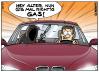 Cartoon: Der Tod fährt mit (small) by Rovey tagged sensemann gevatter tod auto rasen speed tempo tödlich autobahn schnell