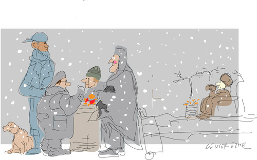 Cartoon: Cold War (medium) by gungor tagged world
