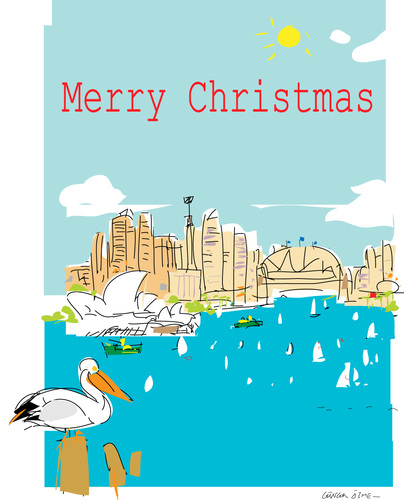 Cartoon: Merry Christmas 2015 (medium) by gungor tagged greeting,greeting,wünsche,weihnachten,frohe