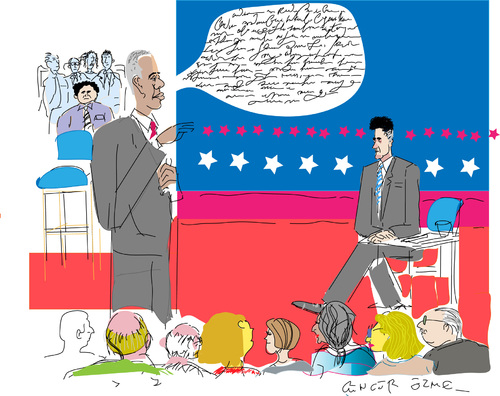 Cartoon: US Election2012-3 (medium) by gungor tagged usa