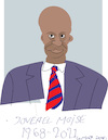 Cartoon: Jovenel Moise (small) by gungor tagged haiti,president,jovenel,moise