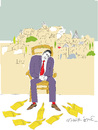 Cartoon: M.Saakashvili (small) by gungor tagged georgia