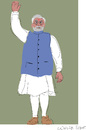 Cartoon: Narendra Modi (small) by gungor tagged india
