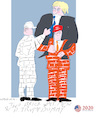 Cartoon: Trump s Dummy (small) by gungor tagged us,presidential,election,2020