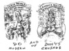 Cartoon: 2 crusaders (small) by JP tagged prince,blackwater,xe,templar,crusader,breivik