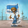 Cartoon: Ein Herthafrosch (small) by Zoltan tagged balljunge fußball hertha bsc olympiastadion berlin