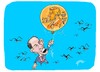 Cartoon: Obama-Nobel (small) by Dragan tagged barack,obama,nobel,paz,politics