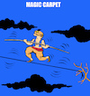 Cartoon: Magic Carpet... (small) by berk-olgun tagged magic,carpet