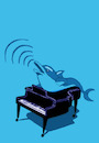 Cartoon: Piano Wreck... (small) by berk-olgun tagged piano,wreck