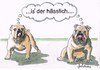Cartoon: Hässliche Hunde (small) by jerichow tagged hunde,bulldogge,rassehunde,ästhetik,schmusetier,seelenverwandschaft,freundschaft,sippenhaft,subjektivität,objektivität,stallgeruch,einklang,feststellung,zuneigung