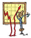 Cartoon: Obama repair crisis (small) by svitalsky tagged obama crisis financial chart repair svitalsky svitalskybros