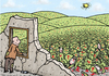 Cartoon: Two sides of view (small) by svitalsky tagged view,war,soldier,blood,dead,killed,corpse,meadow,after,cartoon,svitalsky,svitalskybros