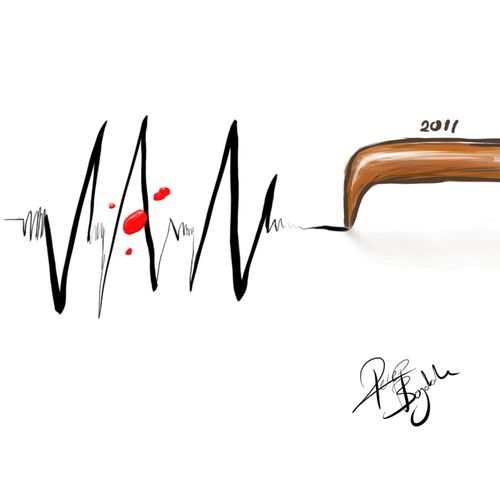 Cartoon: VAN earthquake (medium) by recepboidak tagged earthquake,deprem,van