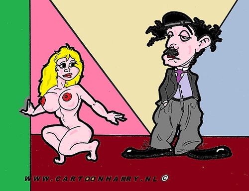 Cartoon: Charlie Chaplin (medium) by cartoonharry tagged lambik,cartoon,comic,comics,comix,artist,hot,erotic,art,arts,girl,girls,girlie,drawing,sexy,sexier,cartoonist,cartoonharry,dutch,love,naked,nude,tits,butt,nudes,belly,nackt,po,kurven,curves,toonpool,toonsup,facebook,hyves,linkedin,buurtlink,deviantart