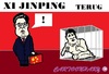 Cartoon: Xi Jinping (small) by cartoonharry tagged xijinping,xi,china,hu,cartoon,kooi,cartoonist,cartoonharry,dutch,toonpool