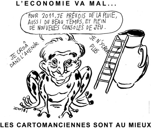Cartoon: Jacques Attali (medium) by Zombi tagged jacques,attali