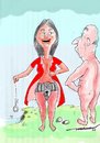 Cartoon: A Mission Impossible (small) by kar2nist tagged mission,impossible,tom,cruise,chastity,belt,sexual,advances,women,protection