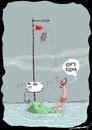 Cartoon: Basketball at sea (small) by kar2nist tagged sea,basket,ball,marooned,island,shipwreck