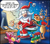 Cartoon: Santa Claus (small) by Carayboo tagged christmas santa claus xmas father season greetings reindeer noel new year toys computer facebook twitter