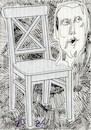 Cartoon: Anthropomorphy (small) by Kestutis tagged anthropomorphy,face,image,set,chair,object,thing,human,person,kestutis,lithuania