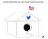 Cartoon: THE NEW WHITE HOUSE... (small) by Vejo tagged trump,president,white,house,usa,twitter