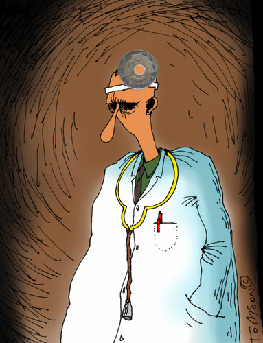 Cartoon: ... (medium) by to1mson tagged arzt,lekarz,medic,money,geld,pieniadze