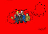 Cartoon: ... (small) by to1mson tagged people,mensch,leute,ludzie,humans