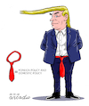 Cartoon: Donald Trump policies. (small) by Cartoonarcadio tagged trump,us,government,white,house,foreign,policy