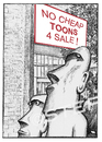 Cartoon: No cheap toons for sale (small) by step tagged ramsch,ausverkauf,billigbilder,billigtoons,cheaptoons