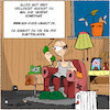 Cartoon: Die Alten nicht vergessen (small) by Trumix tagged chatgbt,digitale,assistent,digitalisierung,alte,menschen,hilfe,assistenten,telefon,rentner,heizung
