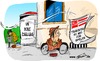 Cartoon: Finde den Fehler ... (small) by Trumix tagged reichtum,geld,schere,arm,reich,vermögen,armut
