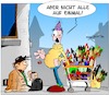 Cartoon: Teilen macht Freude (small) by Trumix tagged silvester,neujahr,feiern,raketen,knaller,boeller,bomben,feuerwerk