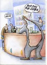Cartoon: burn out (small) by Petra Kaster tagged burn,out,stress,business,alkohol,bar,workoholic