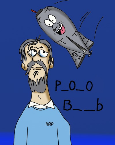Cartoon: PHOTO BOMB (medium) by tonyp tagged arp,photo,bomb,arptoons