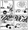 Cartoon: Rolf In Amerrika (small) by The Ripple Brook tagged german,teacher,immigration,culture,clash,language,comics,reference,cars,trucks,ecology,environment,green,gas,mileage,energy