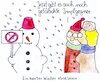 Cartoon: Harter Winter (small) by Matthias Schlechta tagged corona,covid,impfung,impfen,impfstoff,winter,schnee,schneemann,impfpass,impfgegner,coronaleugner,fälschung,fälscher,biontech,moderna,astraseneca