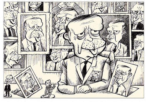 Cartoon: Recep Tayyip Erdogan (medium) by firuzkutal tagged recep,tayyip,erdogan,turkey,president,power