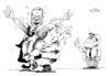 Cartoon: Abschied (small) by Stuttmann tagged wahl,bundestagswahlen,2009,schwarzgelb,koalition,merkel,westerwelle,steinmeier,regierungsbildung