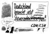 Cartoon: CDU und Steuern... (small) by Stuttmann tagged steuererhöhungen,steuererleichterungen,mehrwersteuersatz,spitzensteuersatz,wahlen