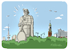 Cartoon: Zverev Gold (small) by FEICKE tagged alexander,zverev,gold,medaille,tennis,olympia,tokio,tokyo,2020,2021