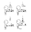 Cartoon: Glühwein (small) by Trantow tagged wein,glühbirne,elektrizität,lesen,buch,freizeit