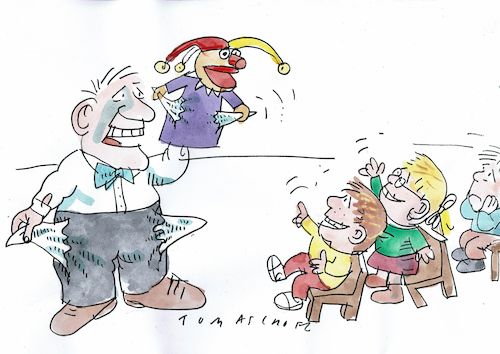 Cartoon: Spass (medium) by Jan Tomaschoff tagged kinder,zukubft,finanzen,schulden,kinder,zukubft,finanzen,schulden